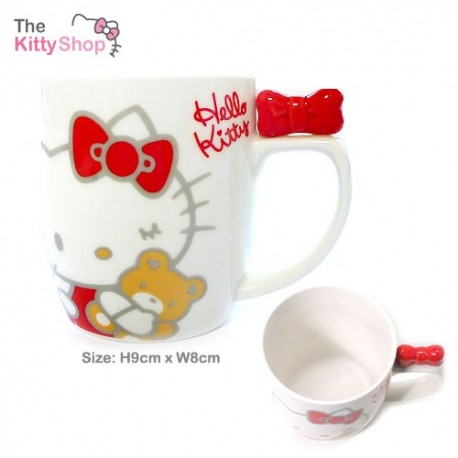 Hello Kitty 3D Red bow Mug