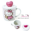 Hello Kitty Heart Lid Mug