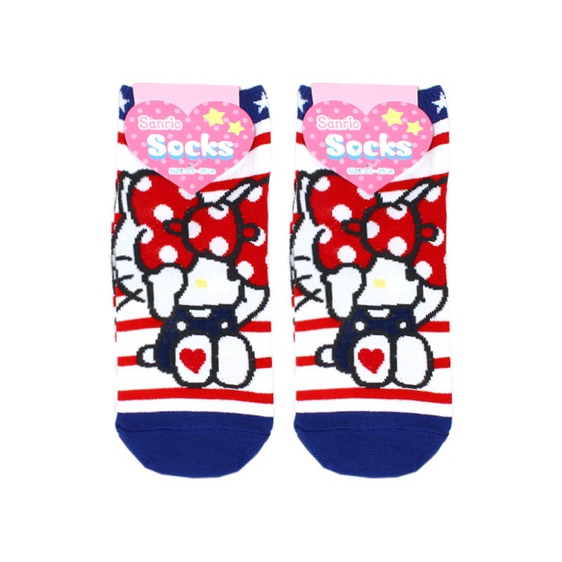 Hello Kitty Socks: Adult Ribbon - The Kitty Shop