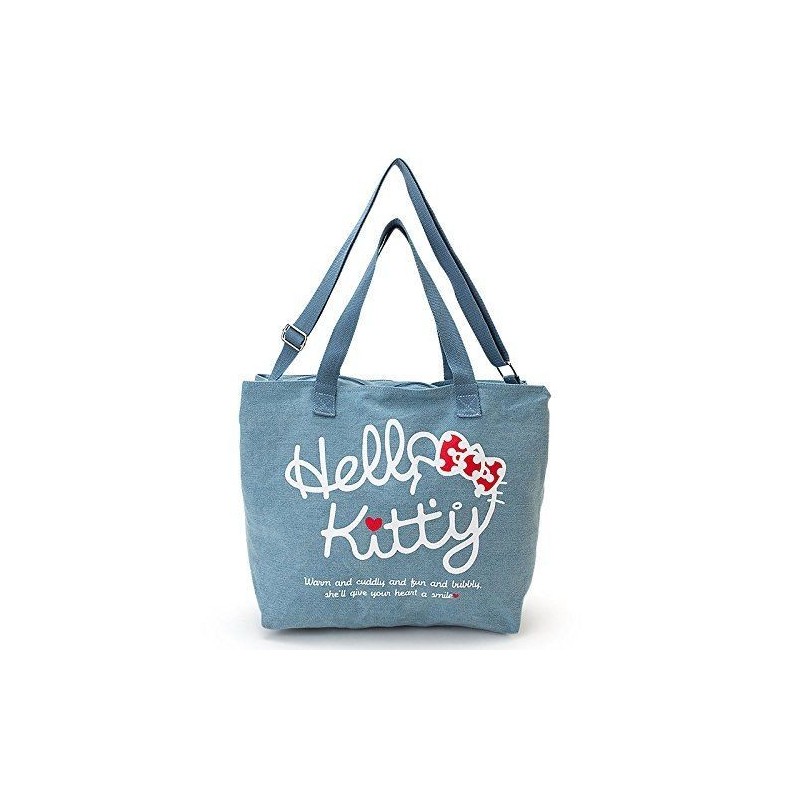 hello kitty canvas tote bag