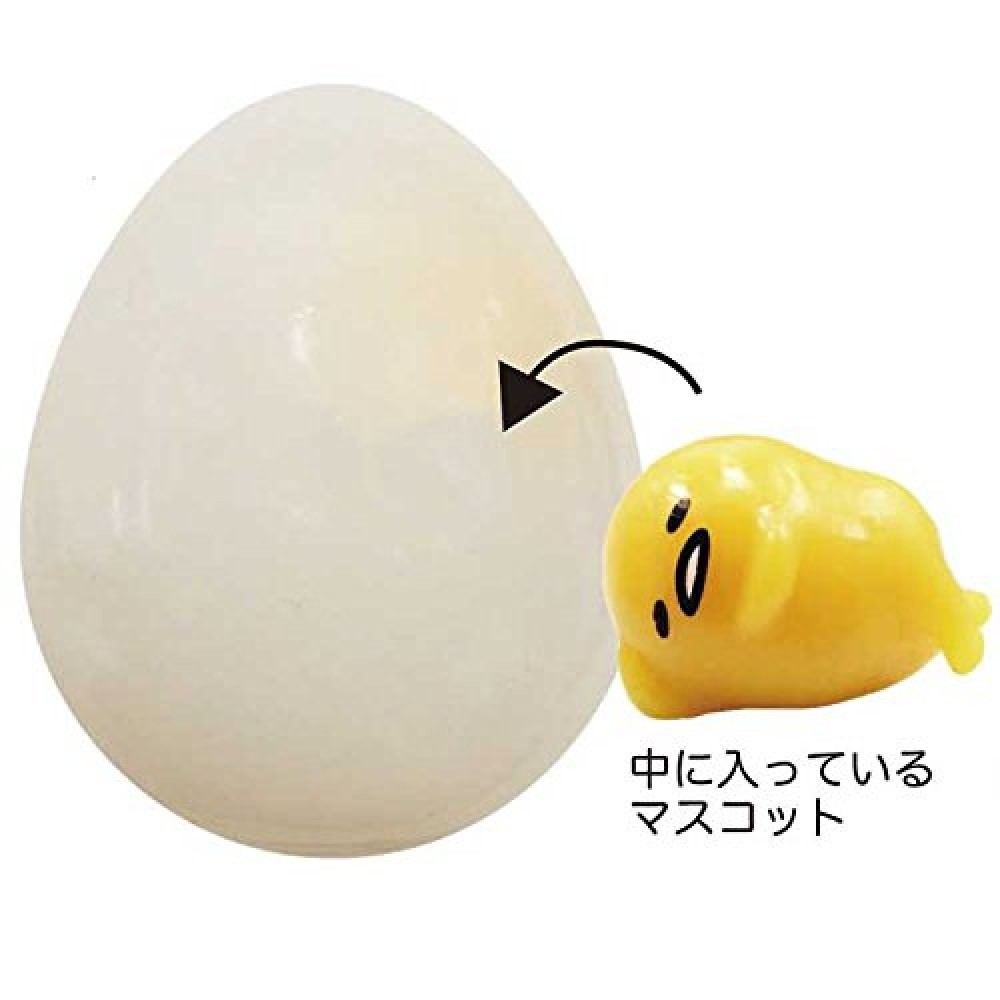 gudetama clear squishy egg