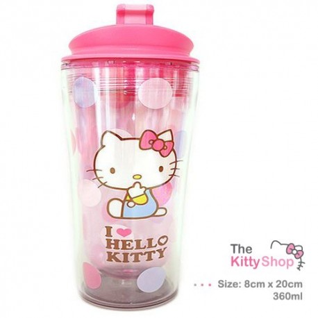 Hello Kitty Clear Tumbler