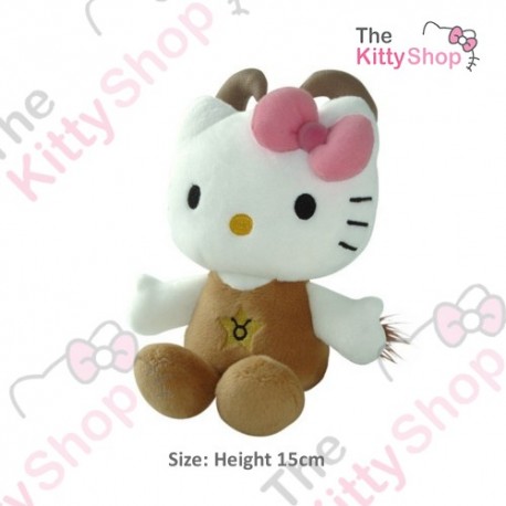 hello kitty zodiac plush taurus