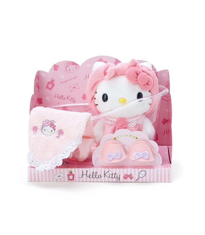 Hello Kitty Plush Set: Bath - The Kitty Shop