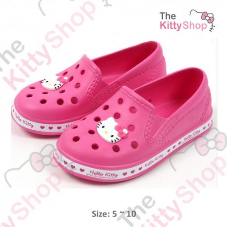 pink croc shoes