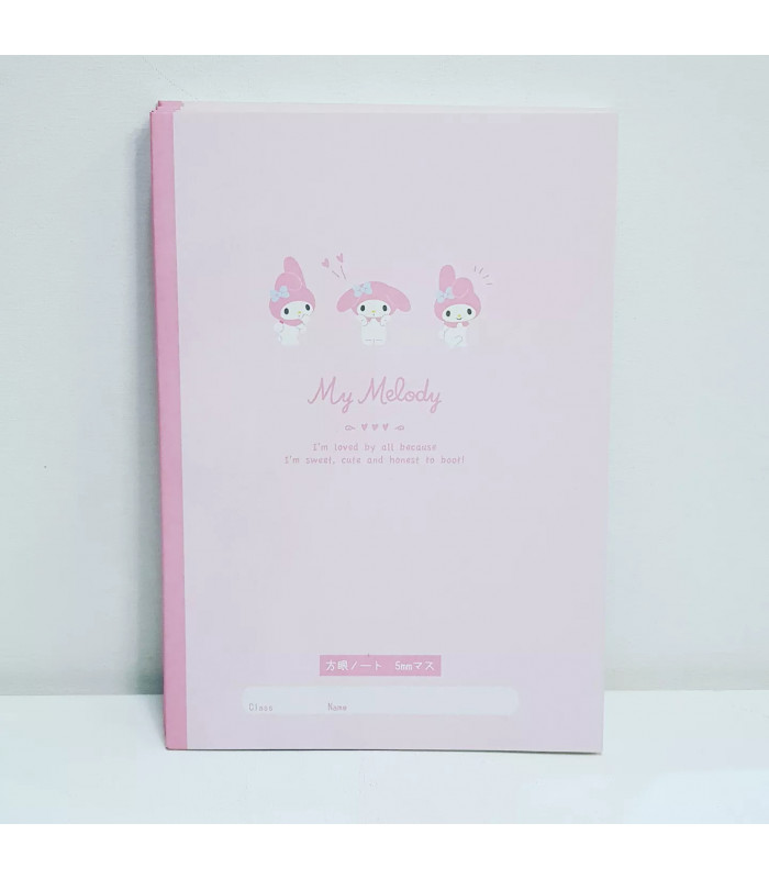 My Melody Notebook B5 Grid