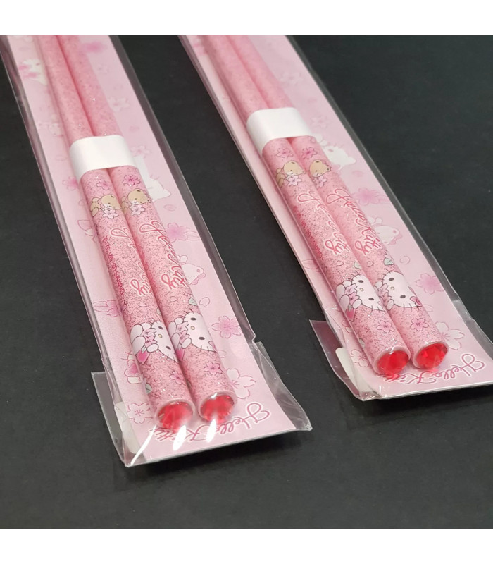 Hello Kitty Chopsticks: C. Blossom Pink