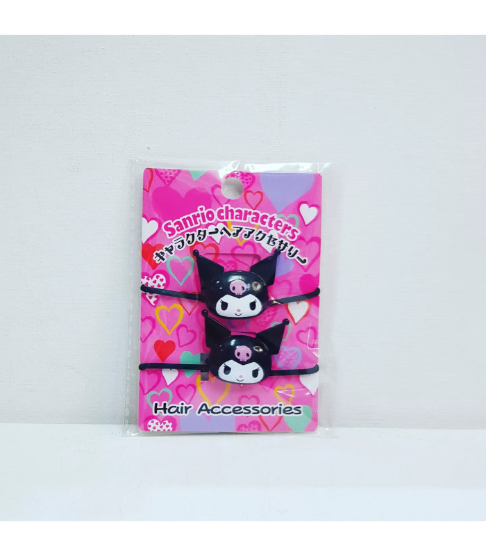 Kuromi Ponytail Holder 2P