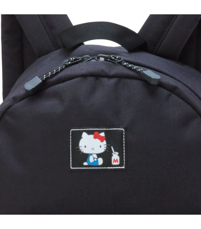 Hello Kitty Backpack: Black Logo