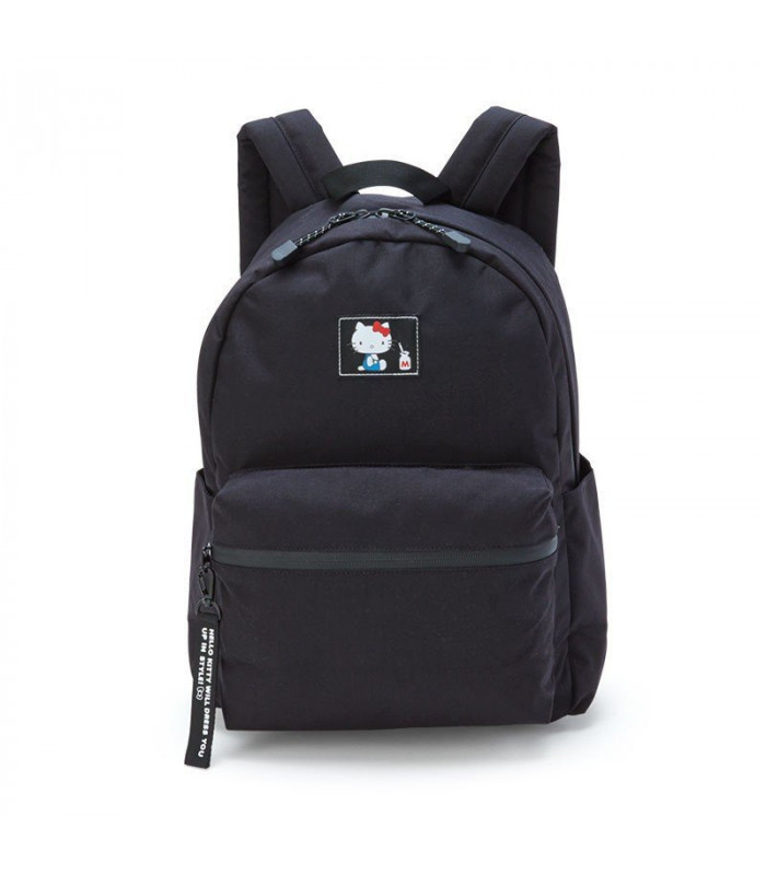 Hello Kitty Backpack: Black Logo