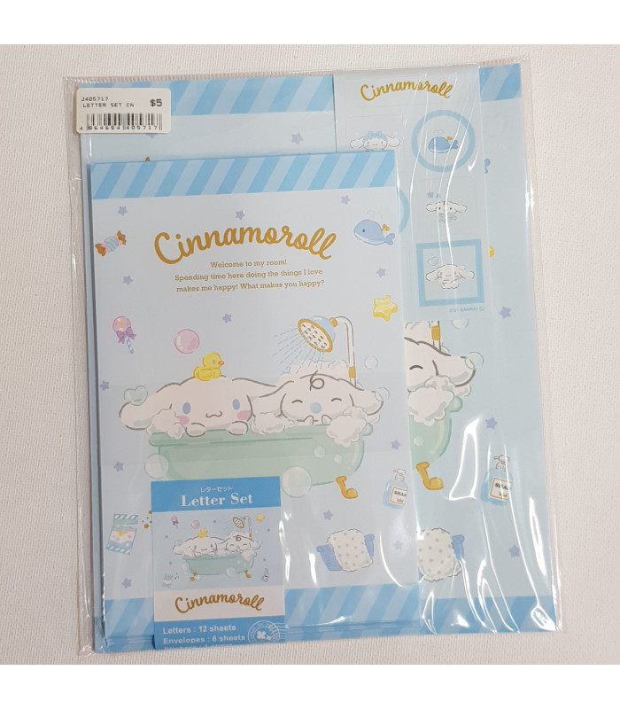 Cinnamoroll Letter Set