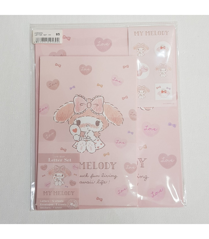 My Melody Letter Set