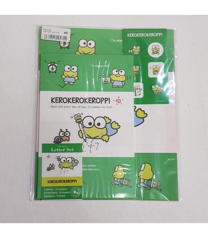 Keroppi Letter Set