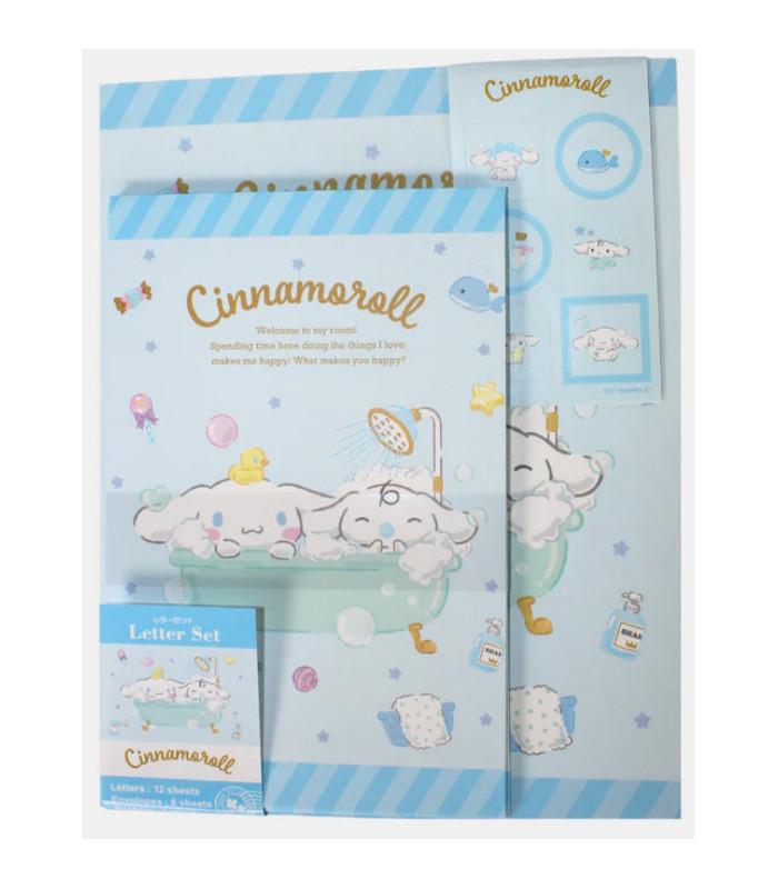 Cinnamoroll Letter Set