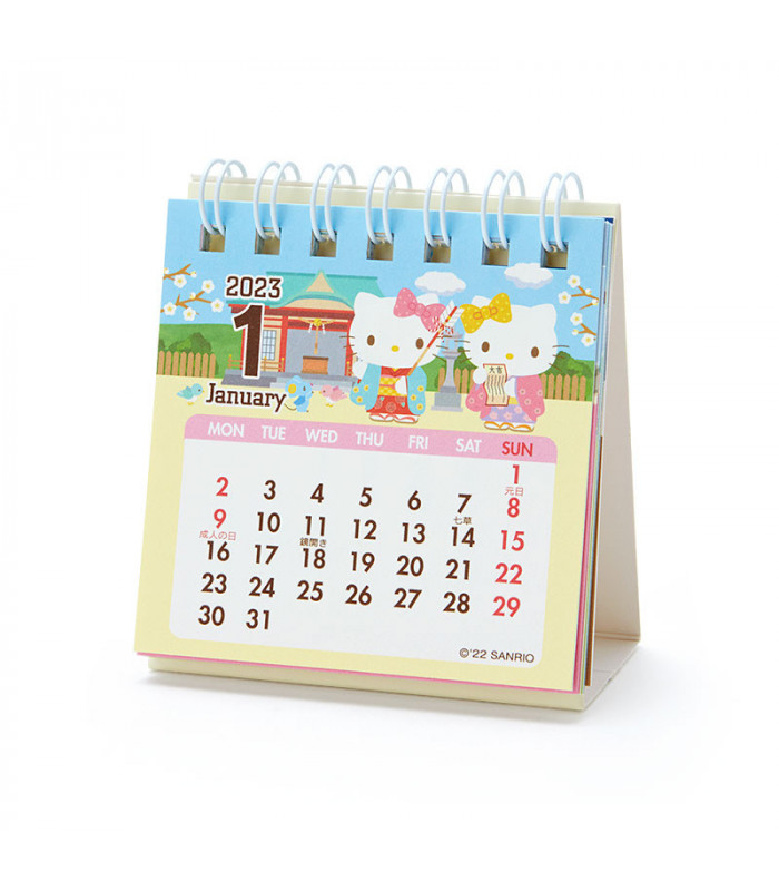 Hello Kitty Mini Desk Calendar: 2023