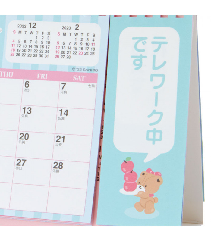 Legami · Micro Desk Calendar 2023 - Panda & Friends (Calendar) (2022)