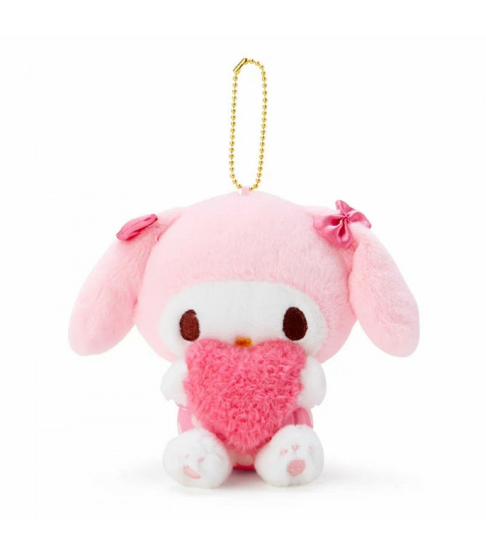 Sanrio My Melody Heart Clip Plush Mascot