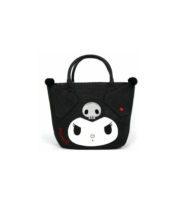 Kuromi Tote Bag: Basket Face