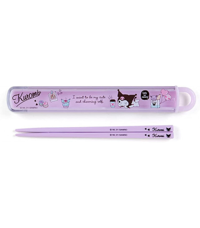 Kuromi Chopsticks & Case: Sweets