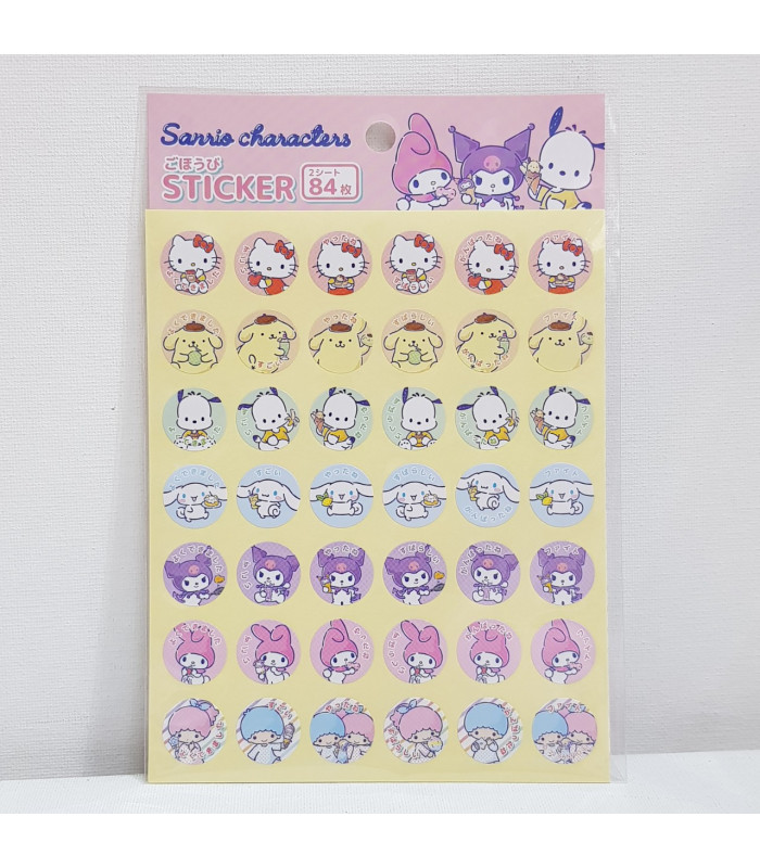 Assorted Characters Reward Sticker