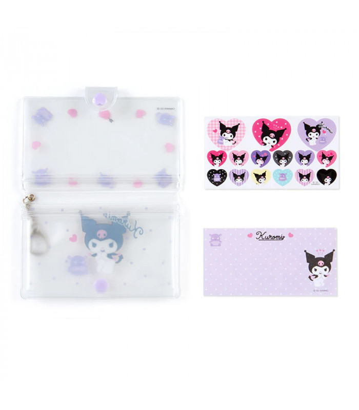 Kuromi Memo Pad in Case: