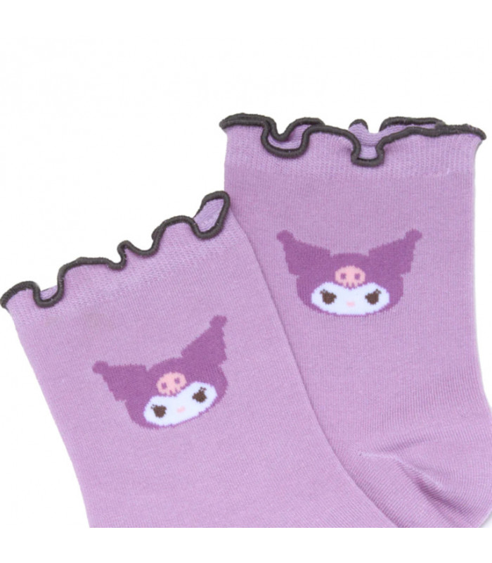 Kuromi Adult Socks Frill