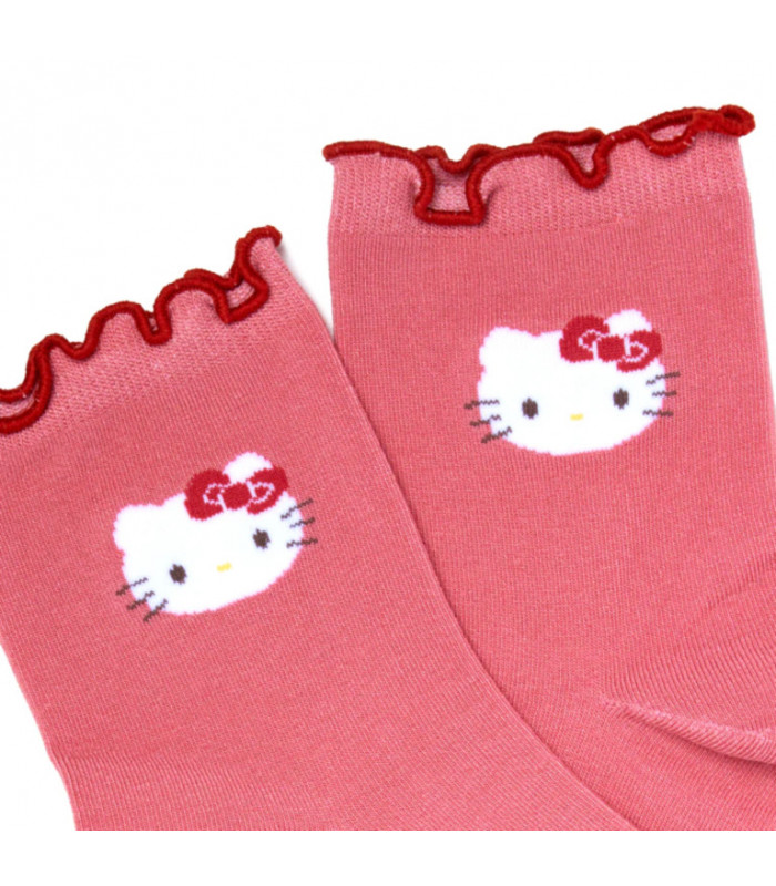 Hello Kitty Adult Socks Frill