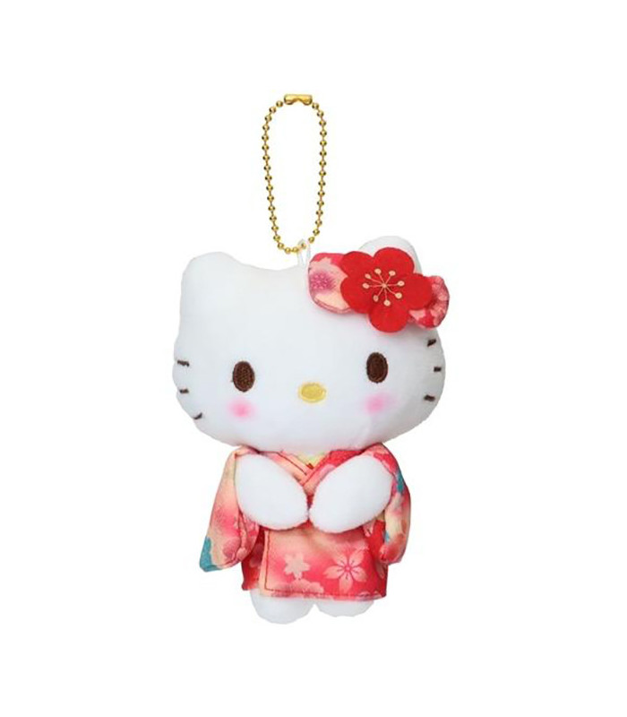 Hello Kitty Mascot Plush Small Kimono