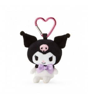 Kuromi Mascot With Key Ring : Heart