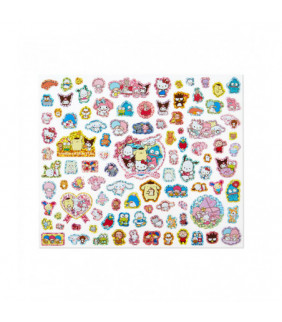 Sanrio Characters 100-Piece Glitter Sticker Sheet