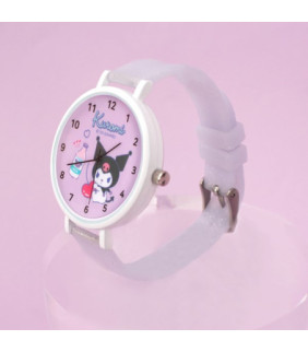Kuromi Quartz Wrist Watch With Silicone Strap