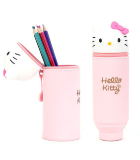 Hello Kitty Silicone Stand Up Pouch Face