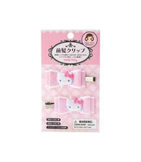 Hello Kitty Hair Clip: Quilt Ribbon