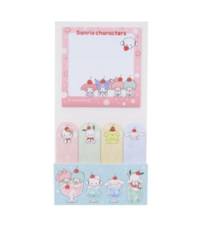 Assorted Characters Memo & Sticky Note Set