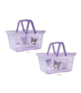 Kuromi Clear Organizer Basket Kuromi & Baku