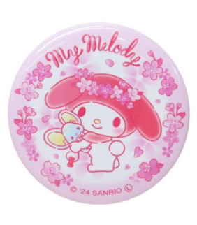 My Melody Sanrio Charactors Can Badge Pin Japan Made