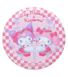 My Melody Sanrio Charactors Can Badge Pin Japan Made