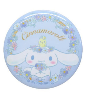 Cinnamoroll Sanrio Charactors Can Badge Pin Japan Made