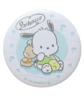 Pochacco Sanrio Charactors Can Badge Pin Japan Made