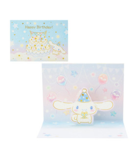 Cinnamoroll Birthday Greeting Message Card : Bd218-3