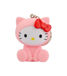 Hello Kitty Cat Costume 3D Figure Keyring