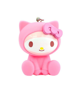 My Melody Cat Costume 3D Figure Keyring