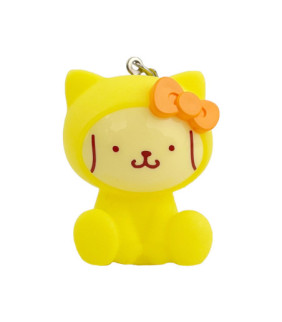 Pompompurin Cat Costume 3D Figure Keyring