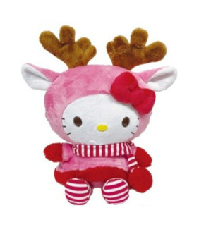 Hello Kitty 12 Inch Plush Reindeer