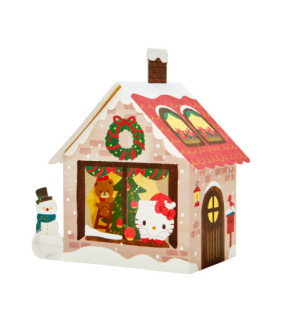 Hello Kitty Christmas Card: 3D House Jx 74-4