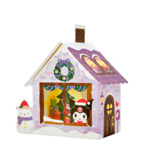 Kuromi Christmas Card: 3D House Jx 78-4