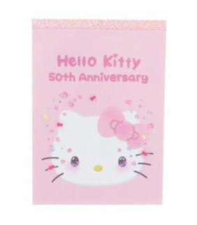 Hello Kitty A6 Memo Pad 50th Anniversary