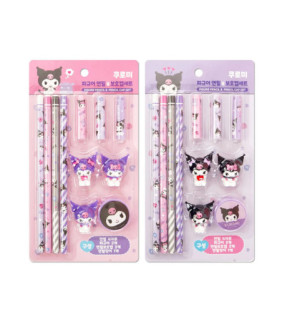 Kuromi Figure Pencil Cap Set