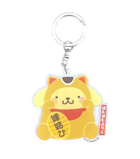 Pompompurin Acrylic Keychain - Lucky Cat