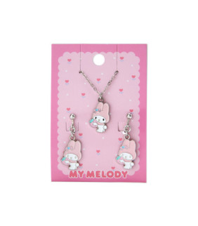 My Melody Necklace & Earrings Set: